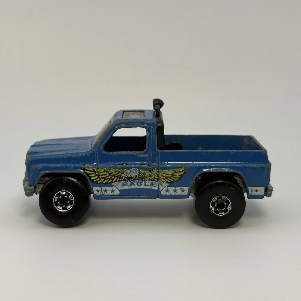 Vintage 1977 Hot Wheels Bywayman Eagle Chevy Truck Malaysia VGC!